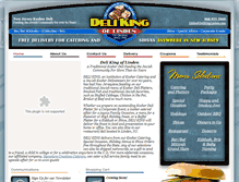 Tablet Screenshot of delikinglinden.com